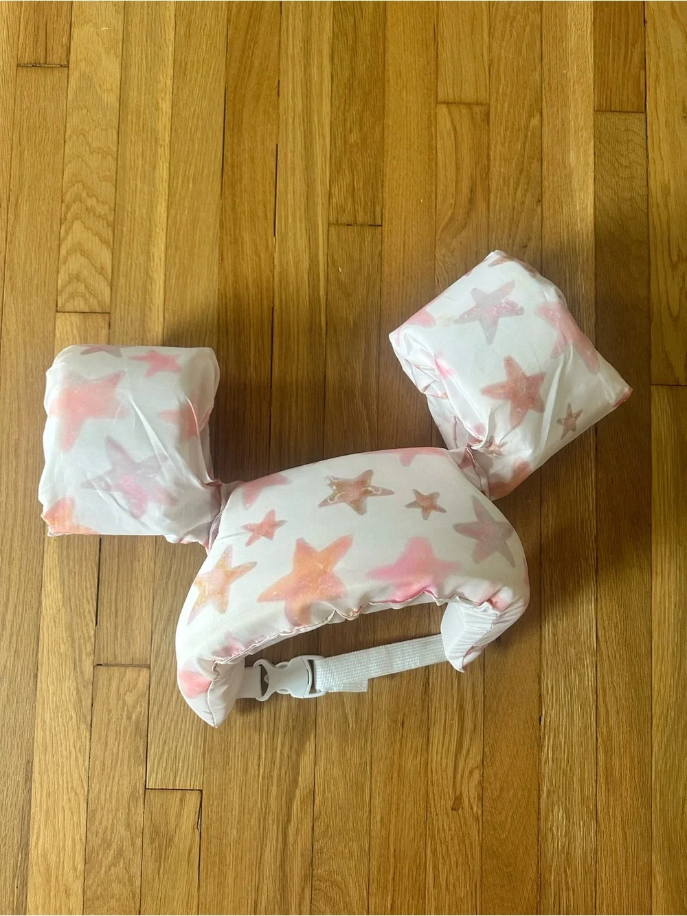 Pink Star Kids Swim Float Vest with Arm Bands
